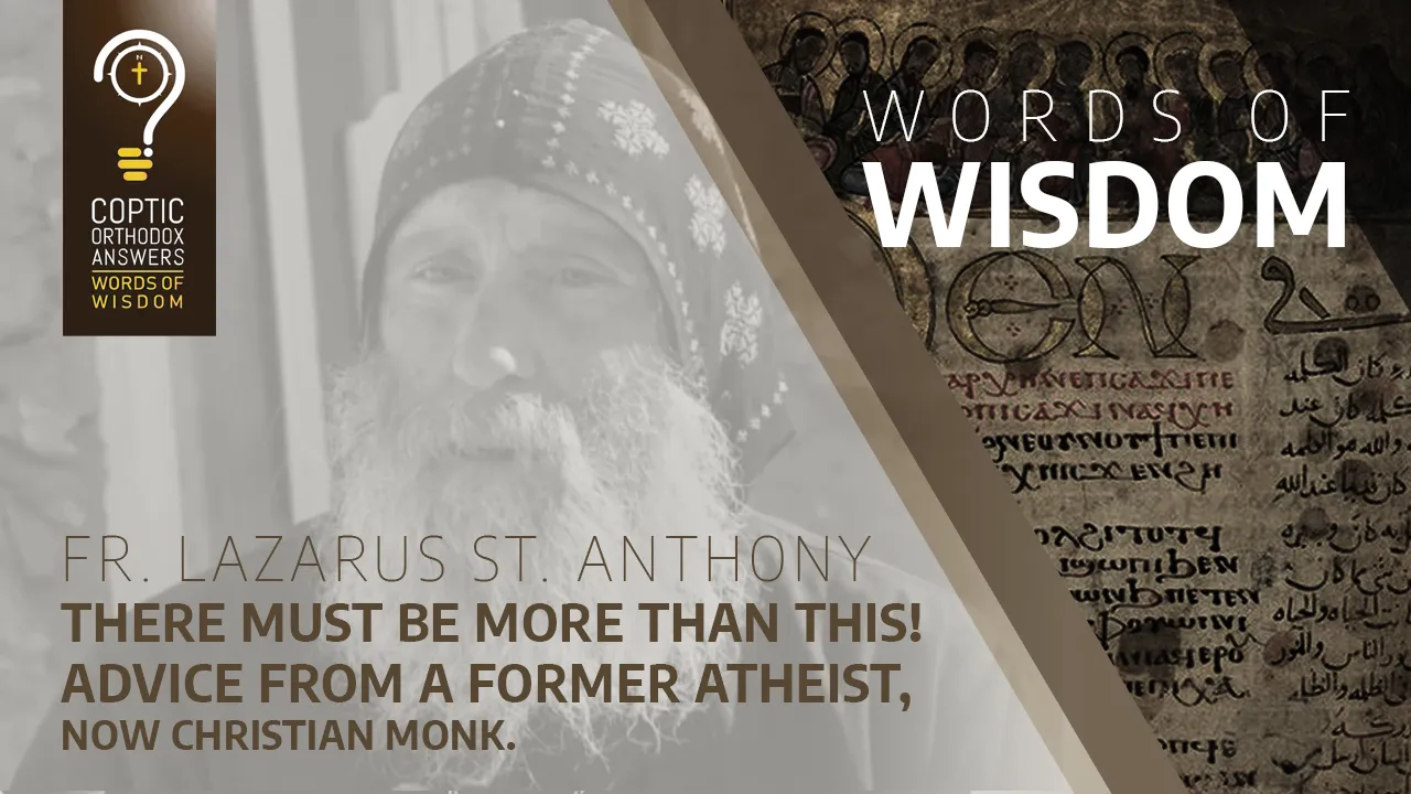 There Must Be More Than This! - Fr. Lazarus St. Anthony