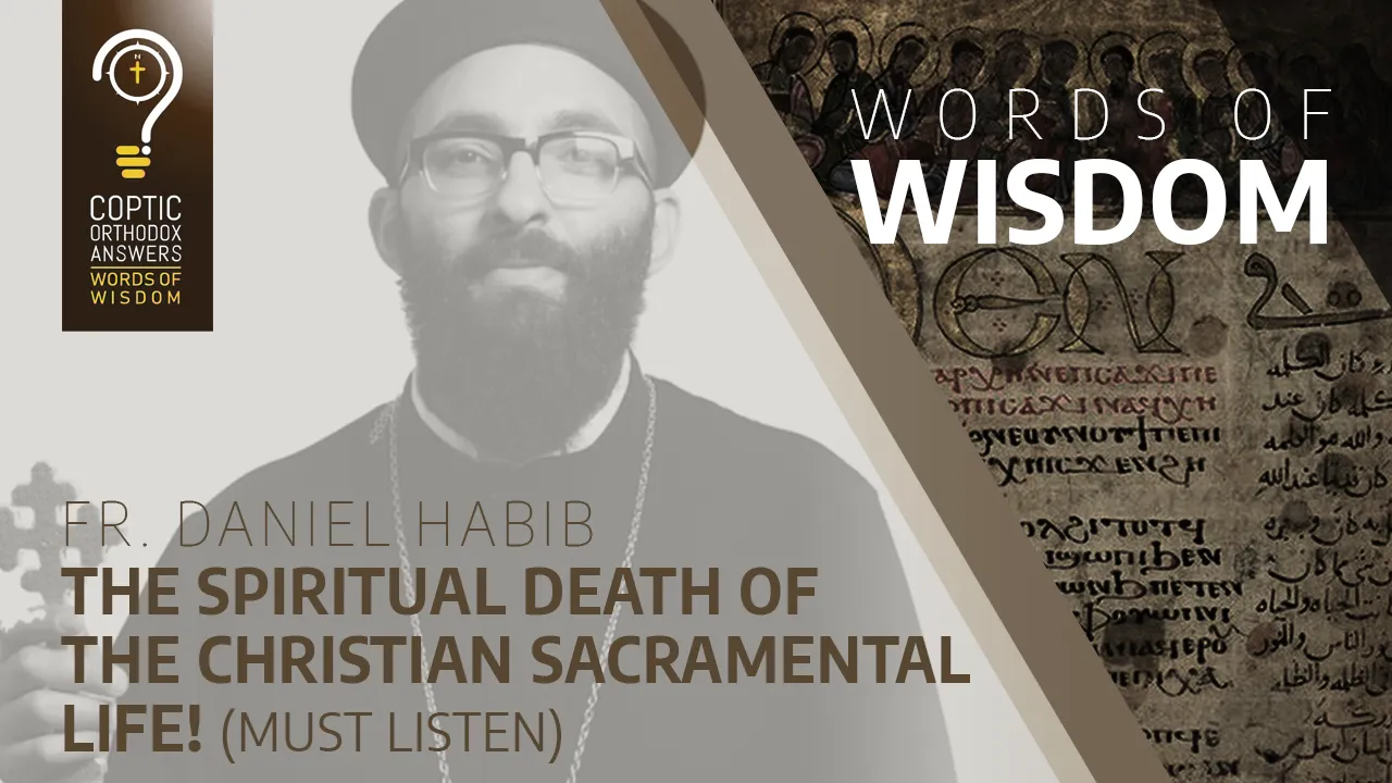 The Spiritual Death of the Christian Sacramental Life! (must listen)
